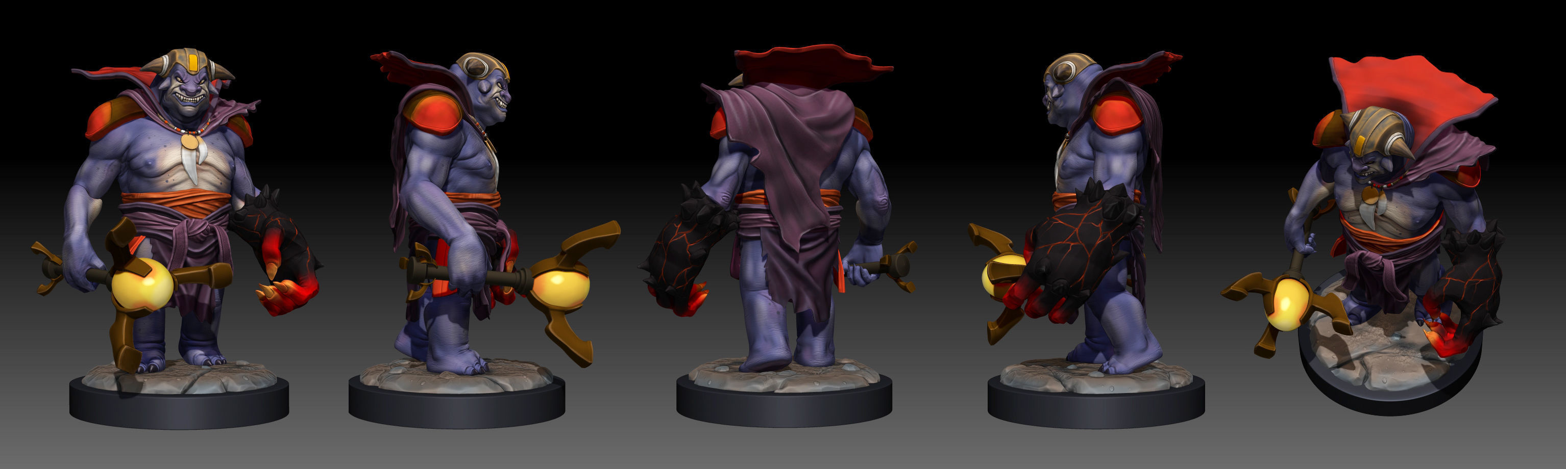 Lion Dota 3D print model_1