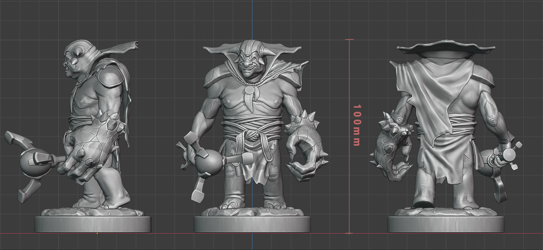 Lion Dota 3D print model_2