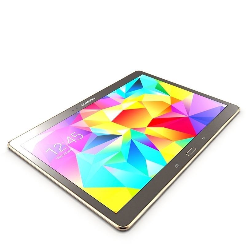 samsung galaxy tab S 10 5 LTE bronze 3D model_6