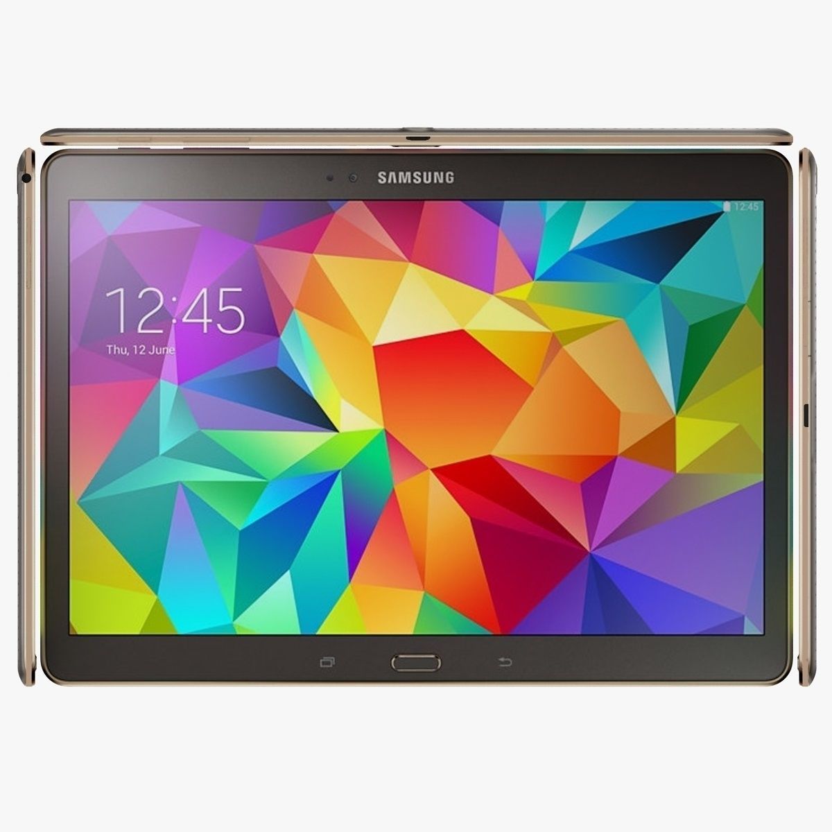 samsung galaxy tab S 10 5 LTE bronze 3D model_3