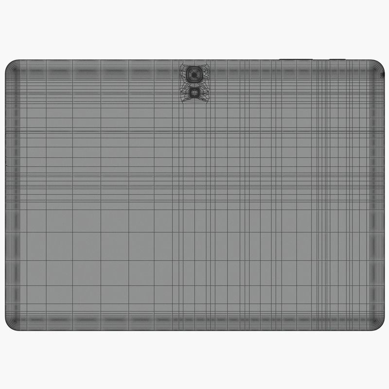 samsung galaxy tab S 10 5 LTE bronze 3D model_11