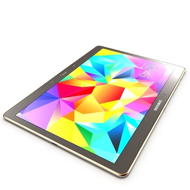 samsung galaxy tab S 10 5 LTE bronze 3D model_4