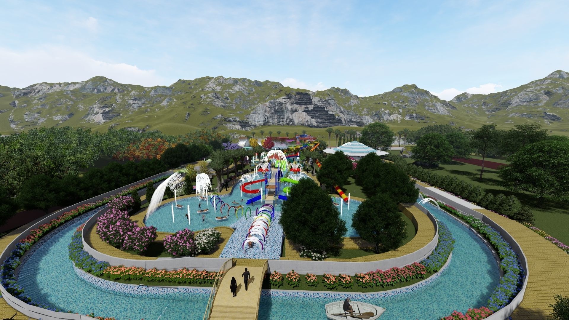 Water Park 3D model_5