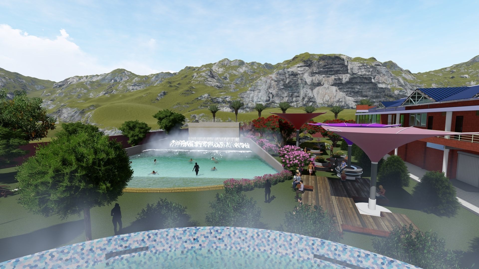 Water Park 3D model_3