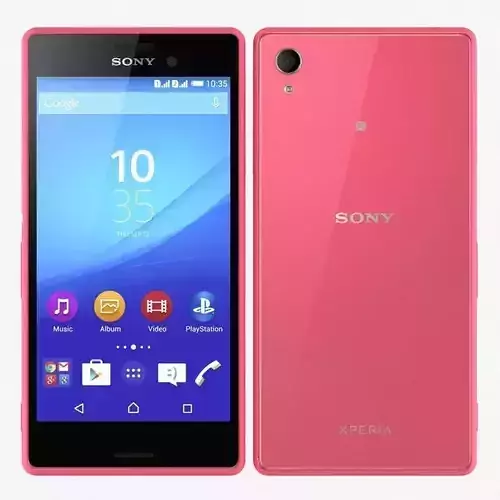 sony xperia m4 aqua dual 3D model