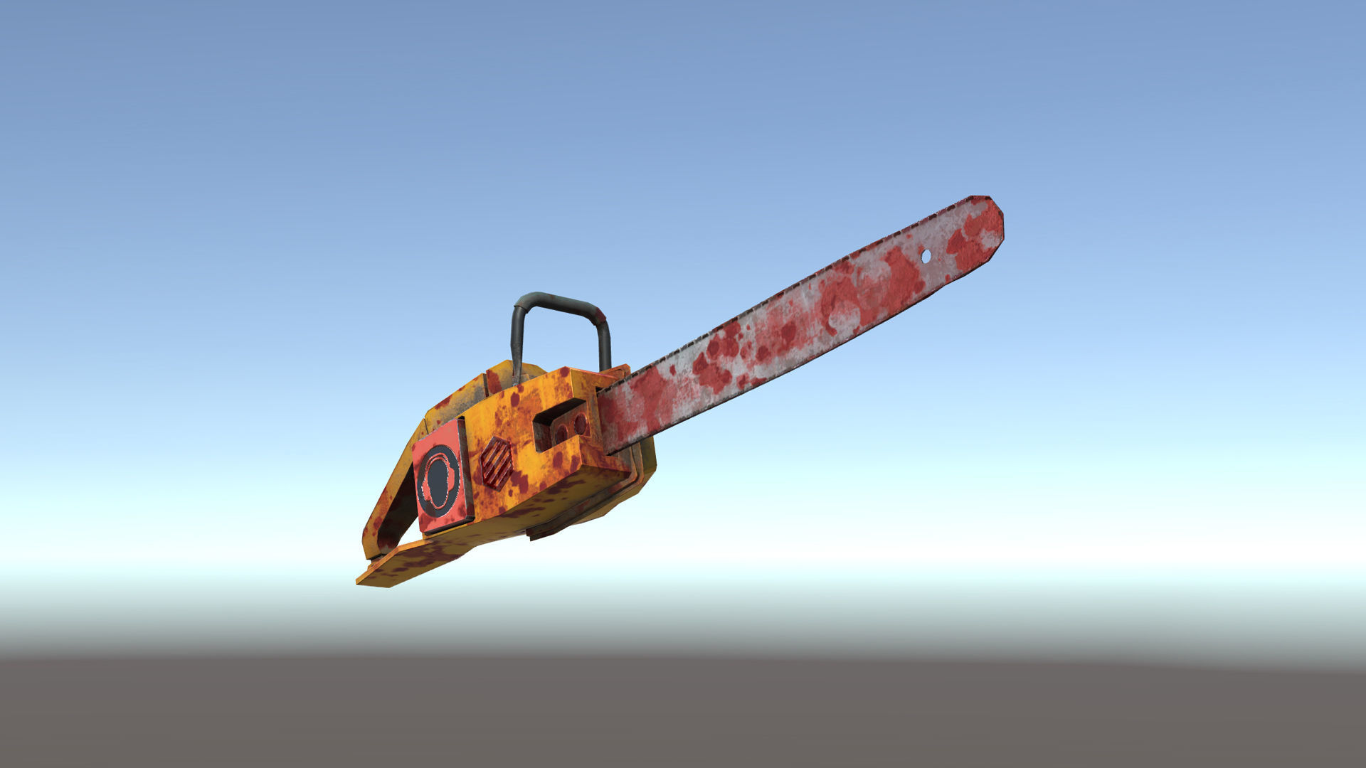 Butcher Low-poly 3D model_27