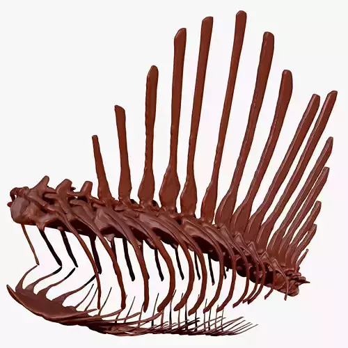 Dinosaur Spinosaurus Spine Ribs Skeletons Set