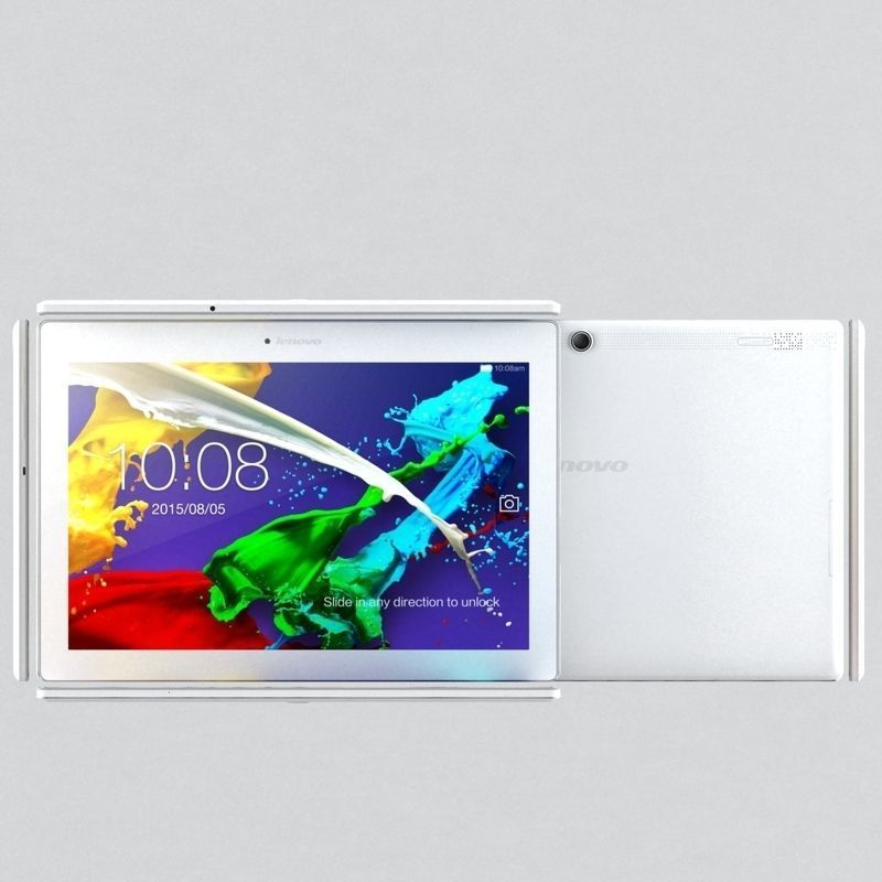 Tablet Lenovo Tab 2 A10 White 3D model_4