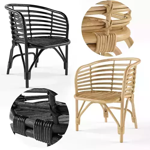 Blend armchair INDOOR 3D model