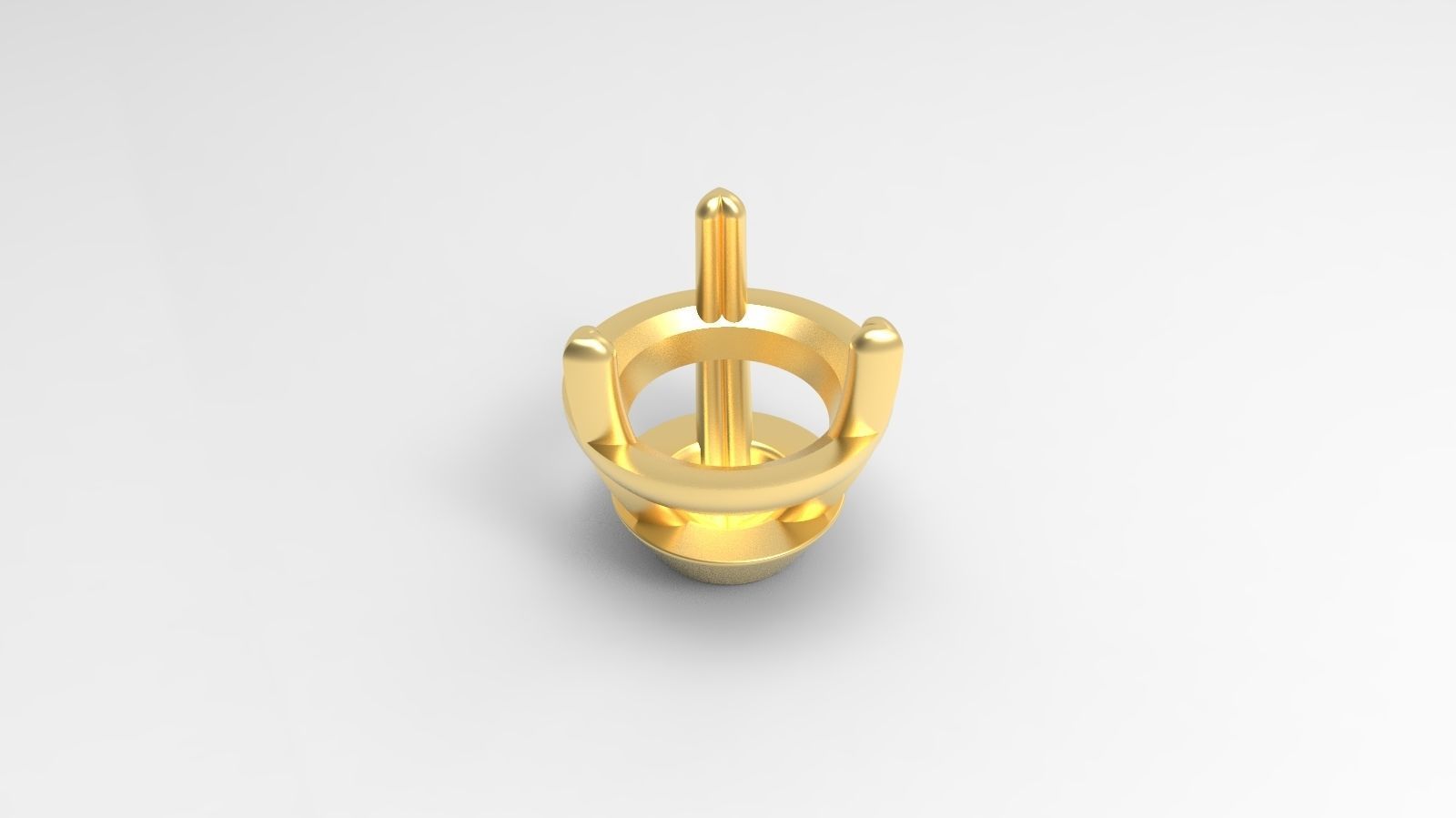 Jewelry Prong Head Set Package 057 3D print model_7