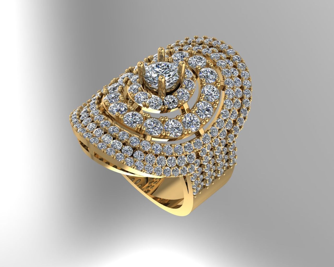 Ring Women 3D print model_1