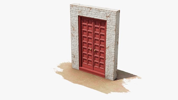 ArchViz - Door Vintage 3D model
