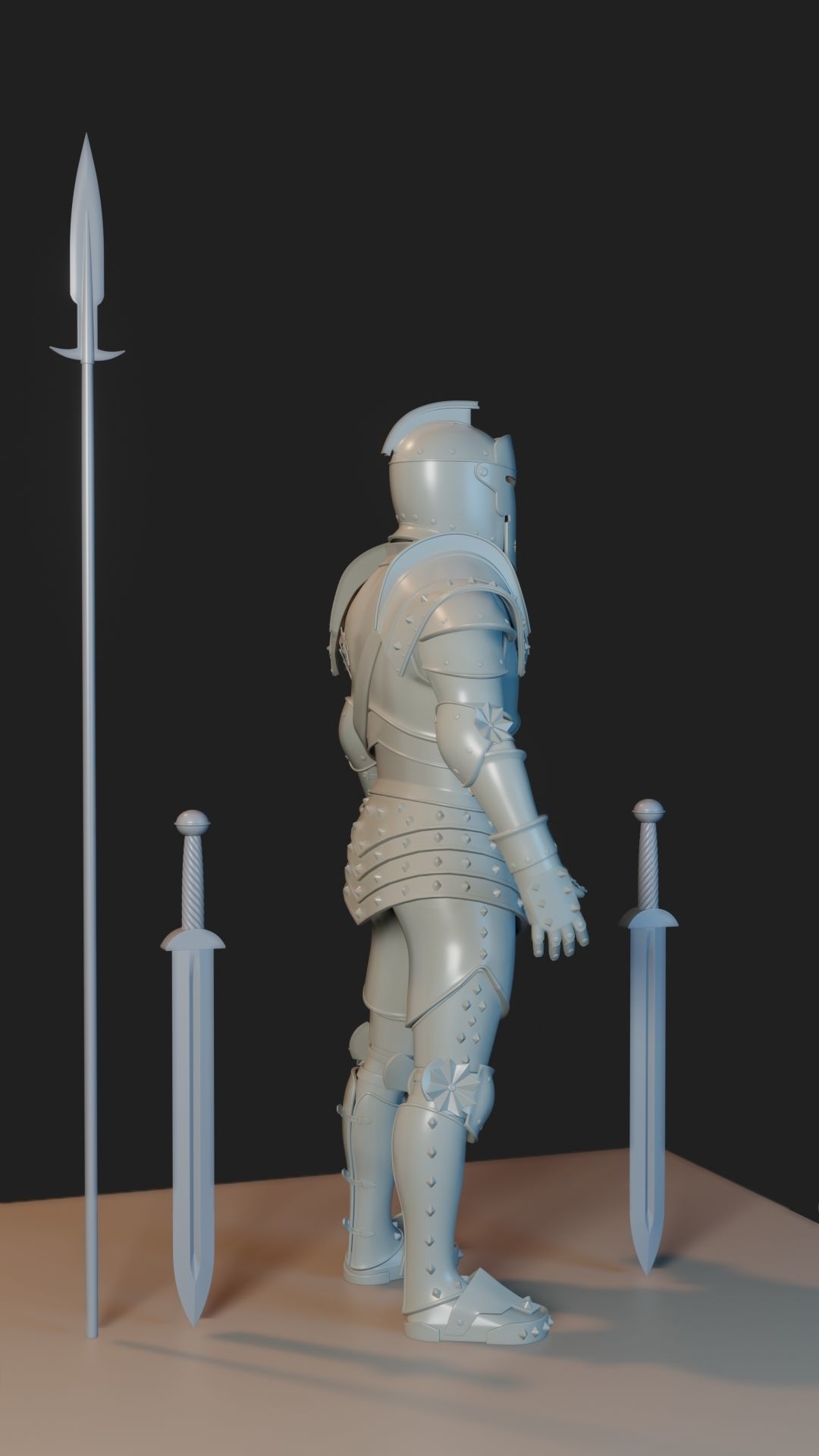 Knight 04 3D print model_1