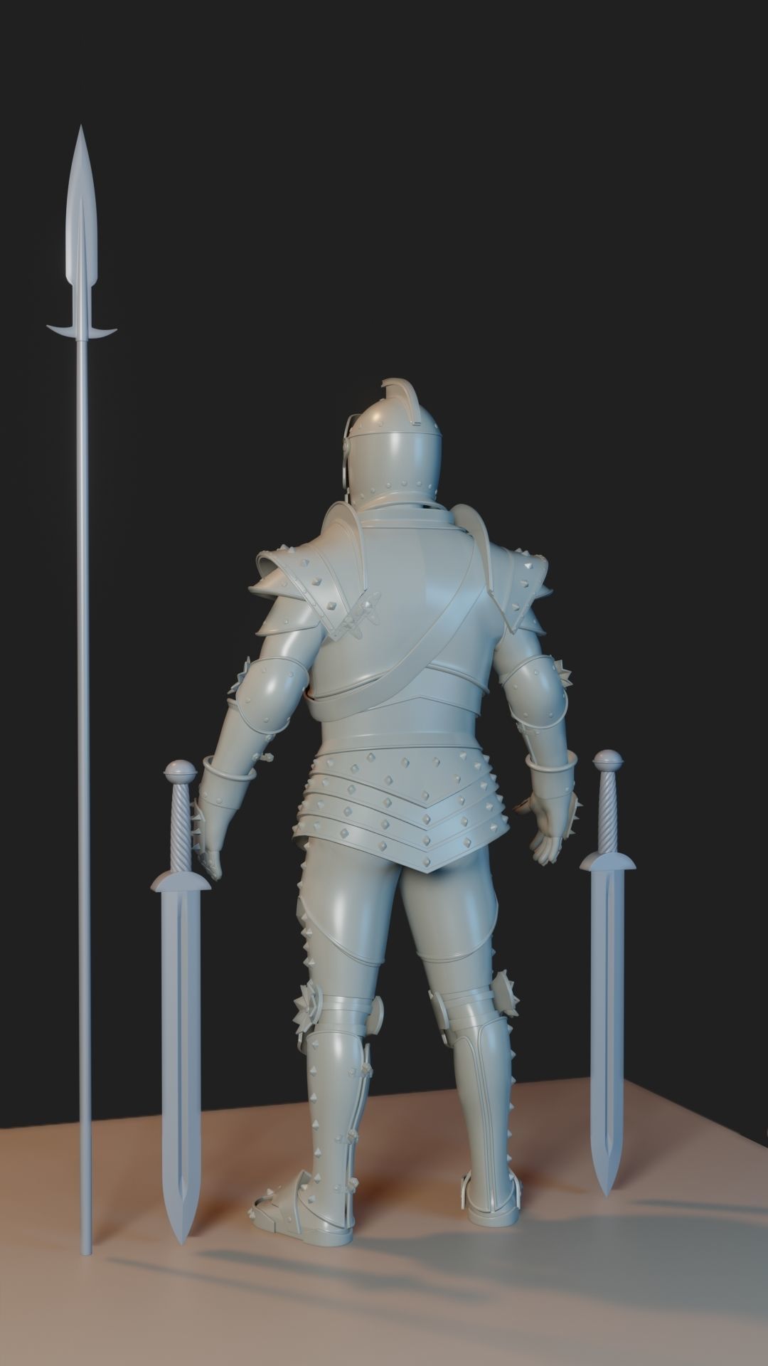 Knight 04 3D print model_2