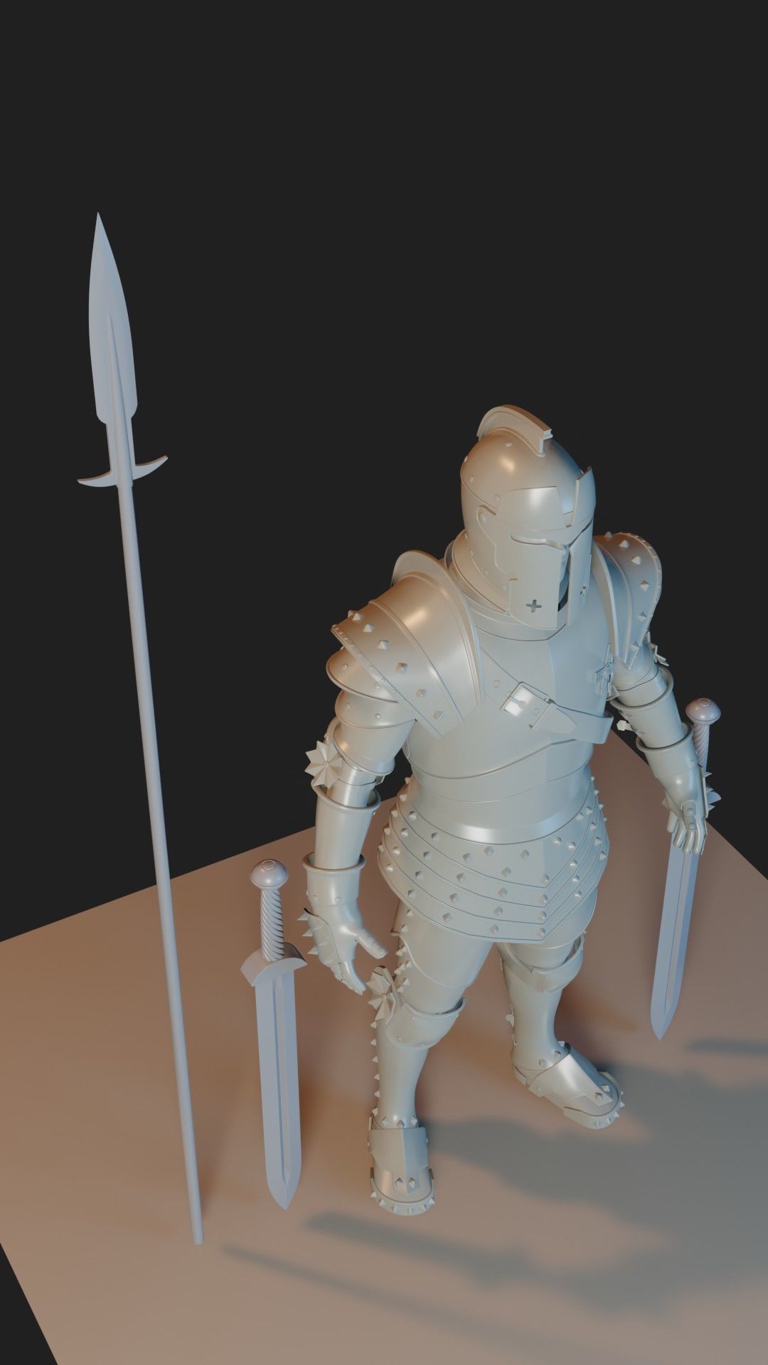 Knight 04 3D print model_4