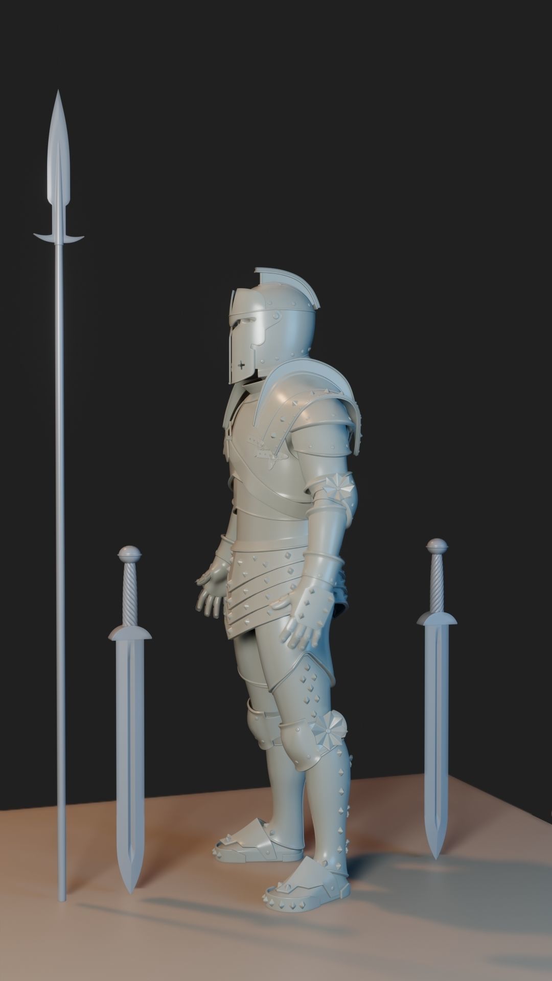Knight 04 3D print model_3