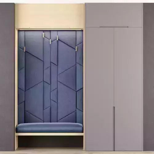 Hall furniture 1 3D model