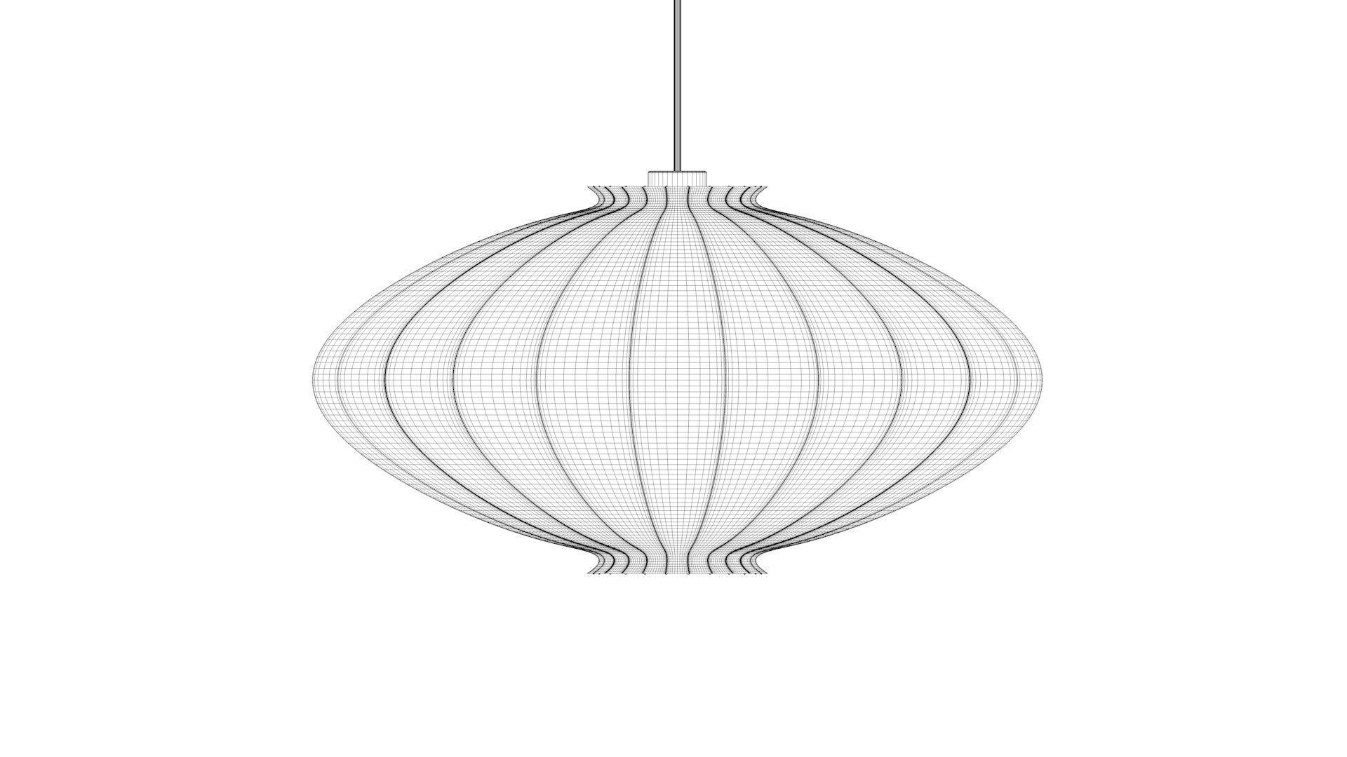 Paper Lantern 2 3D model_4