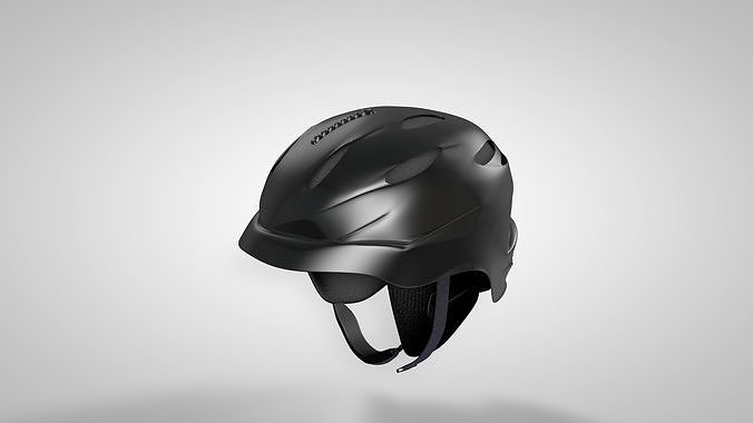 Snowboarding Helmet 3D model