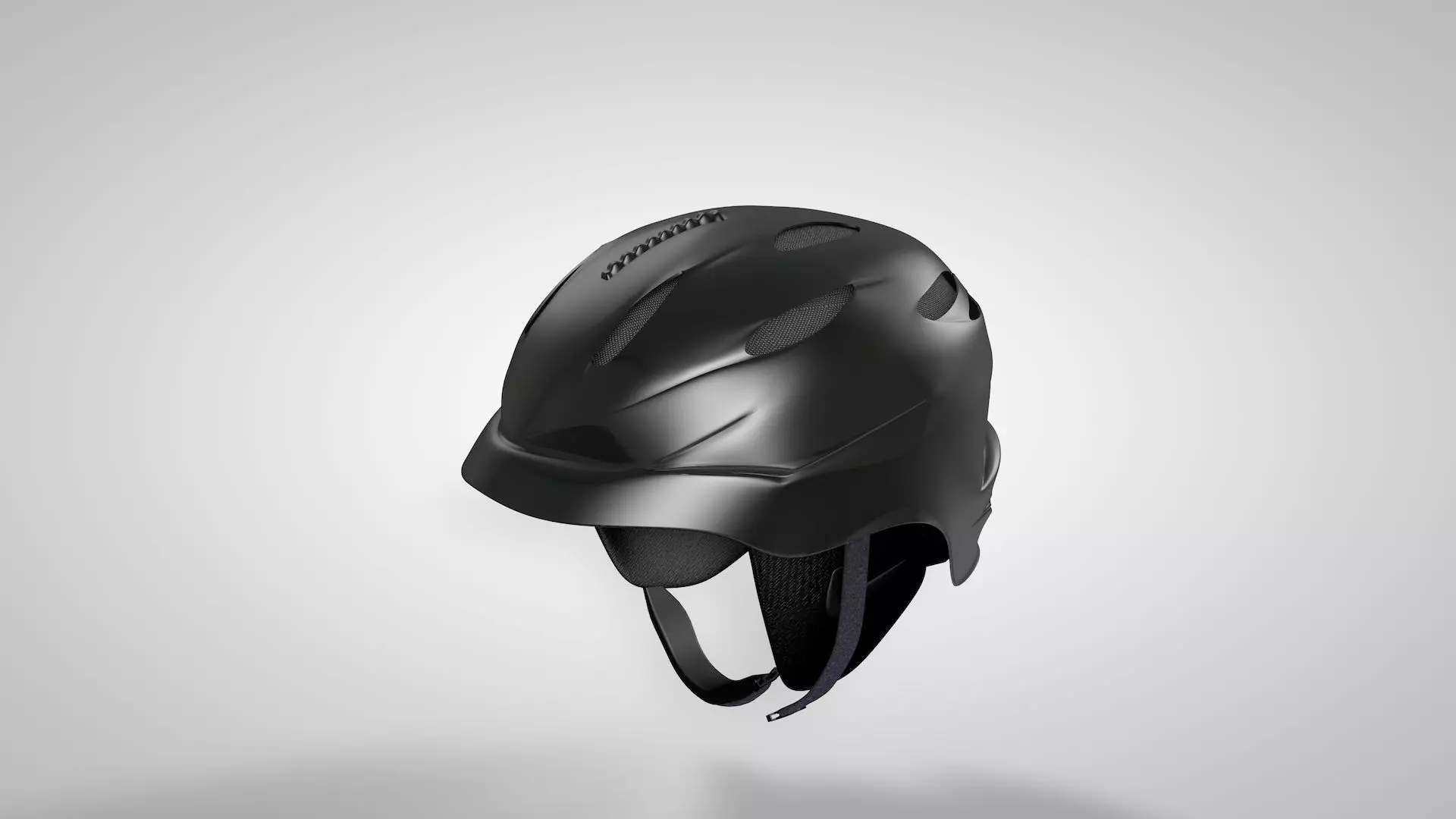 Snowboarding Helmet 3D model_0