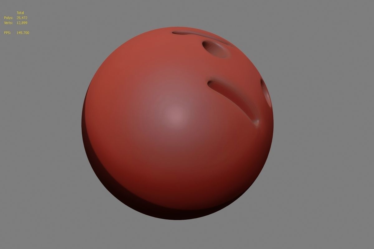 Emoji face 3D model_31