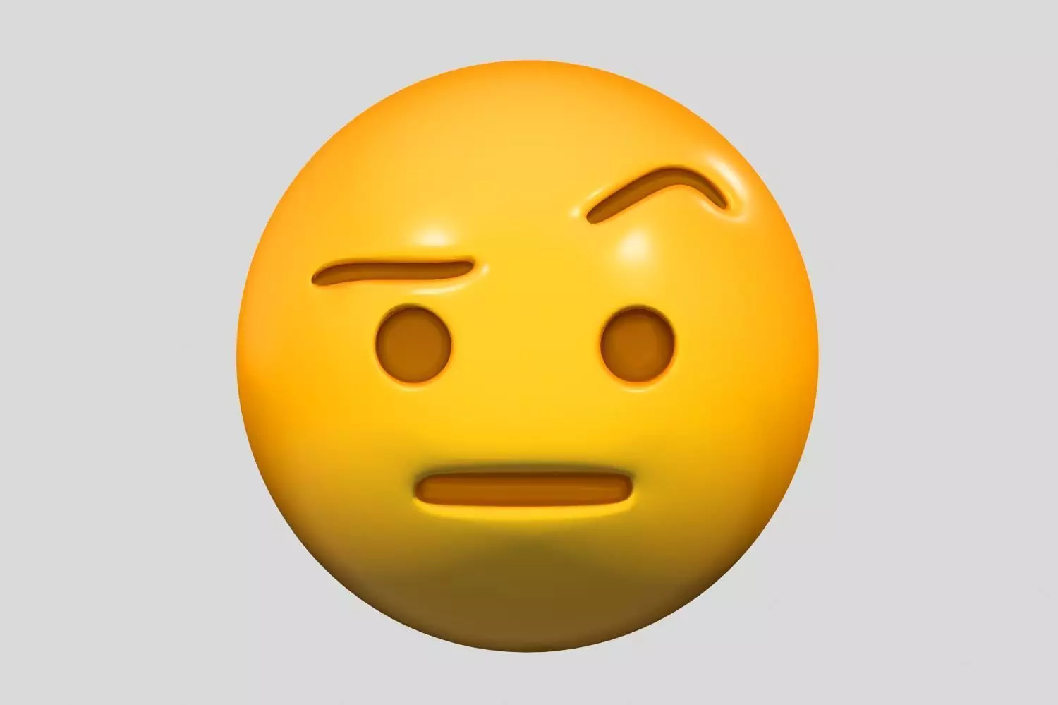 Emoji face 3D model_0