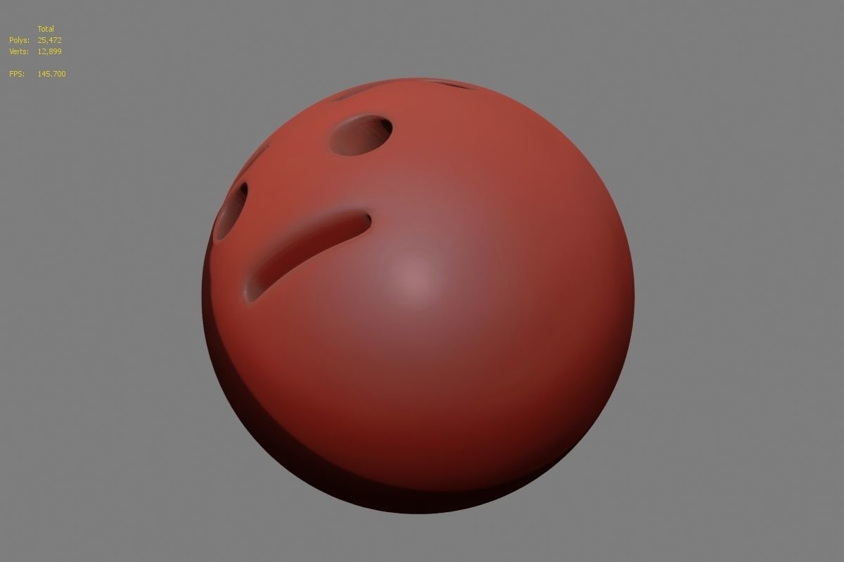 Emoji face 3D model_30