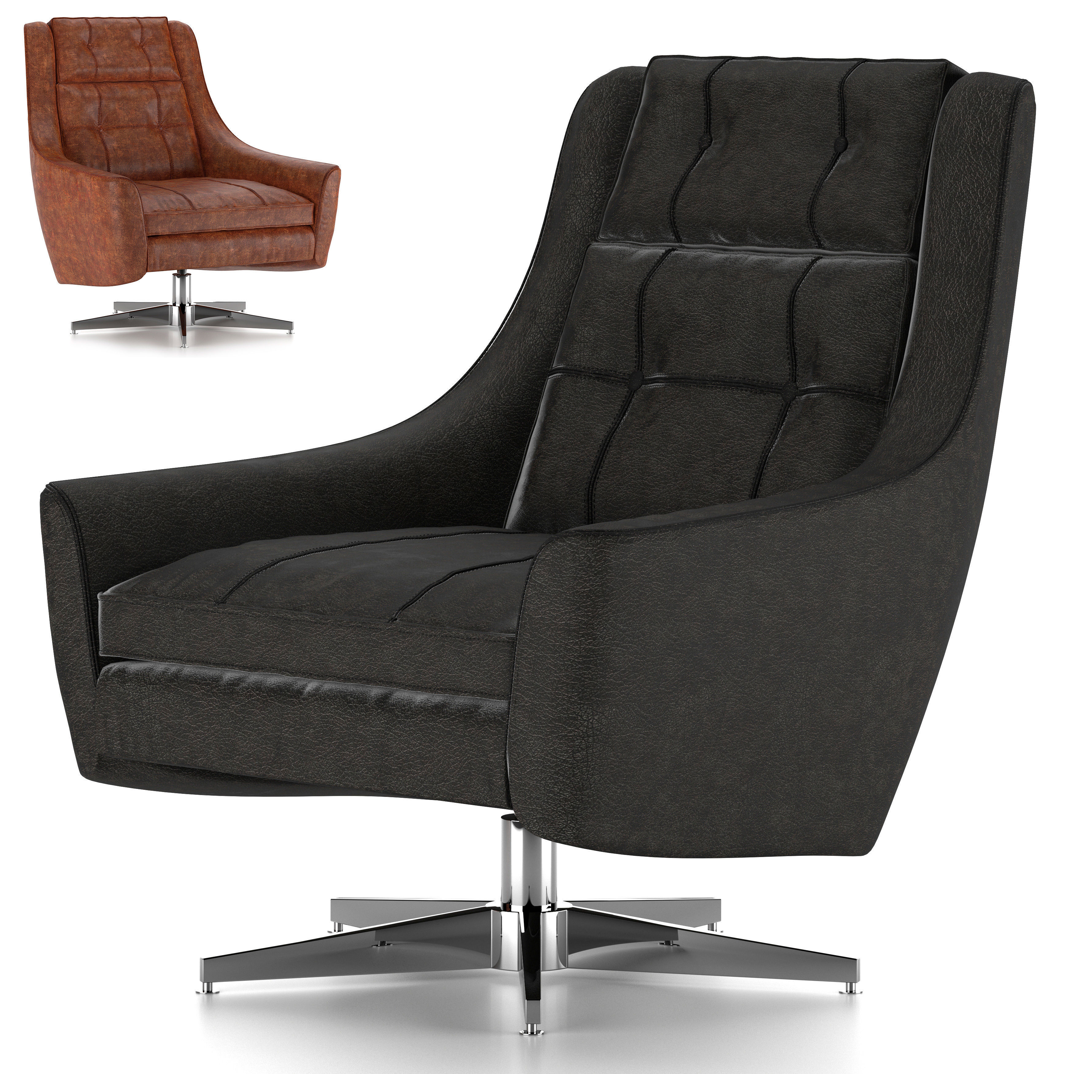 arm chair 05  3D model_1