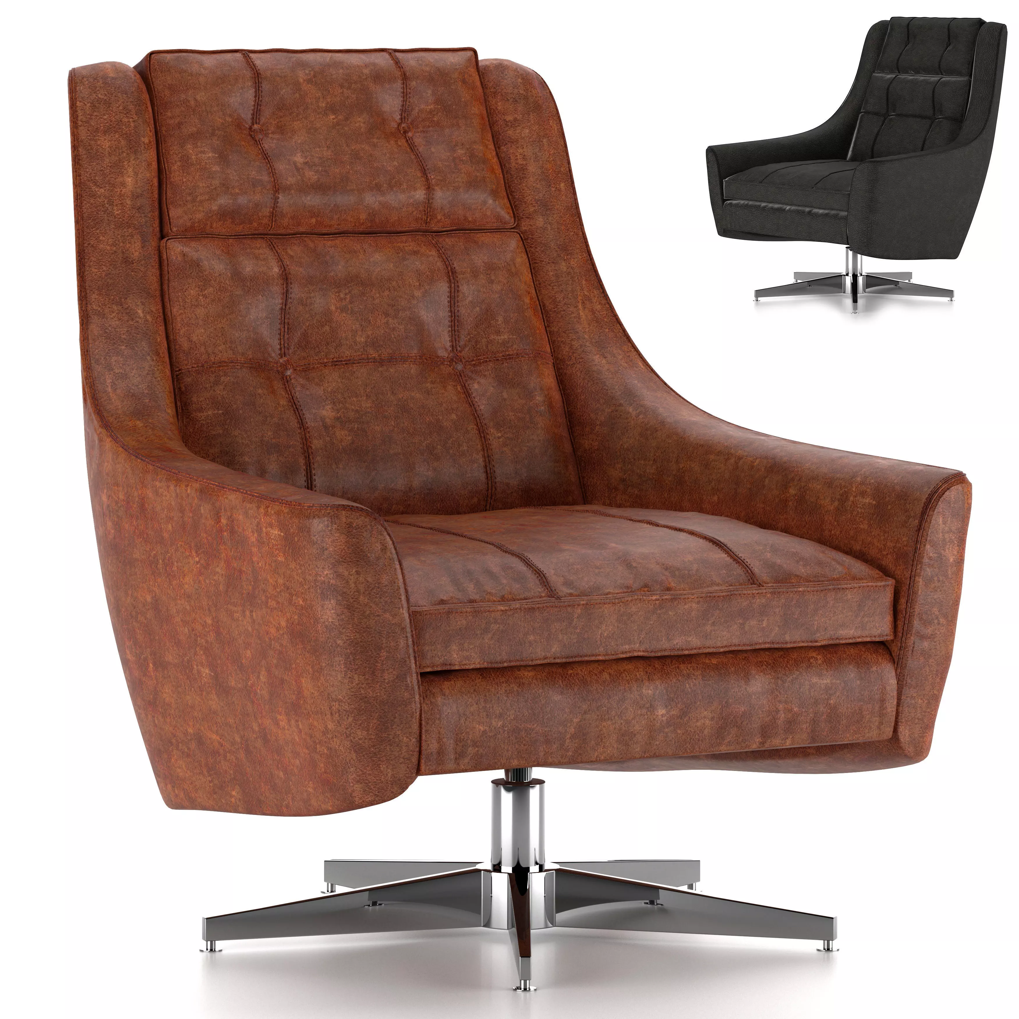 arm chair 05  3D model_0