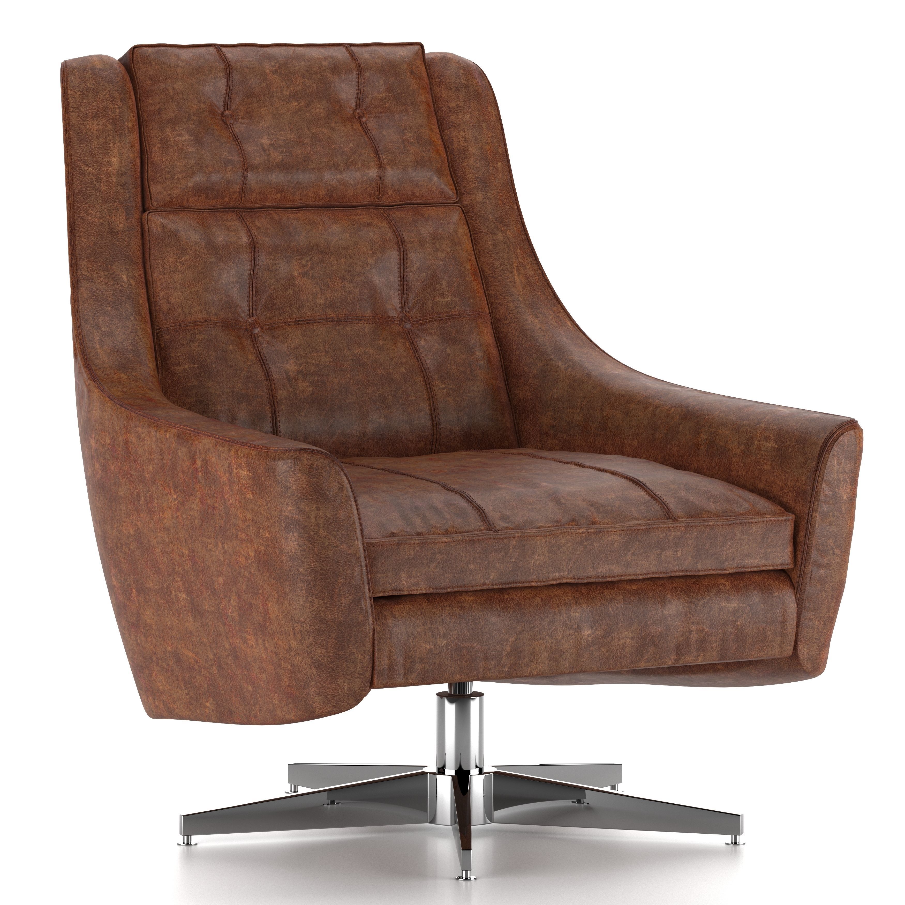 arm chair 05  3D model_2