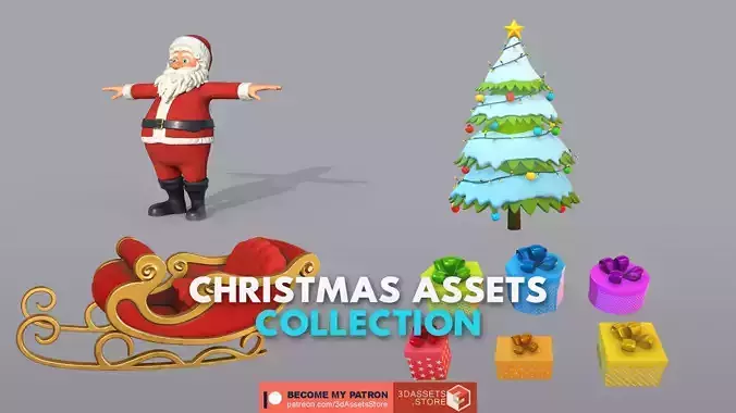 Environment - Christmas Assets Collection 