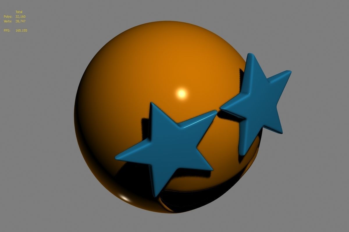 Emoji Star-Struck 3D model_20