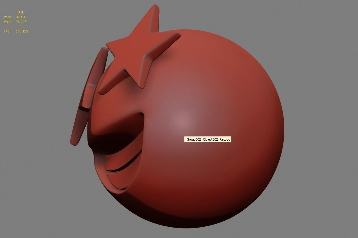 Emoji Star-Struck 3D model_37