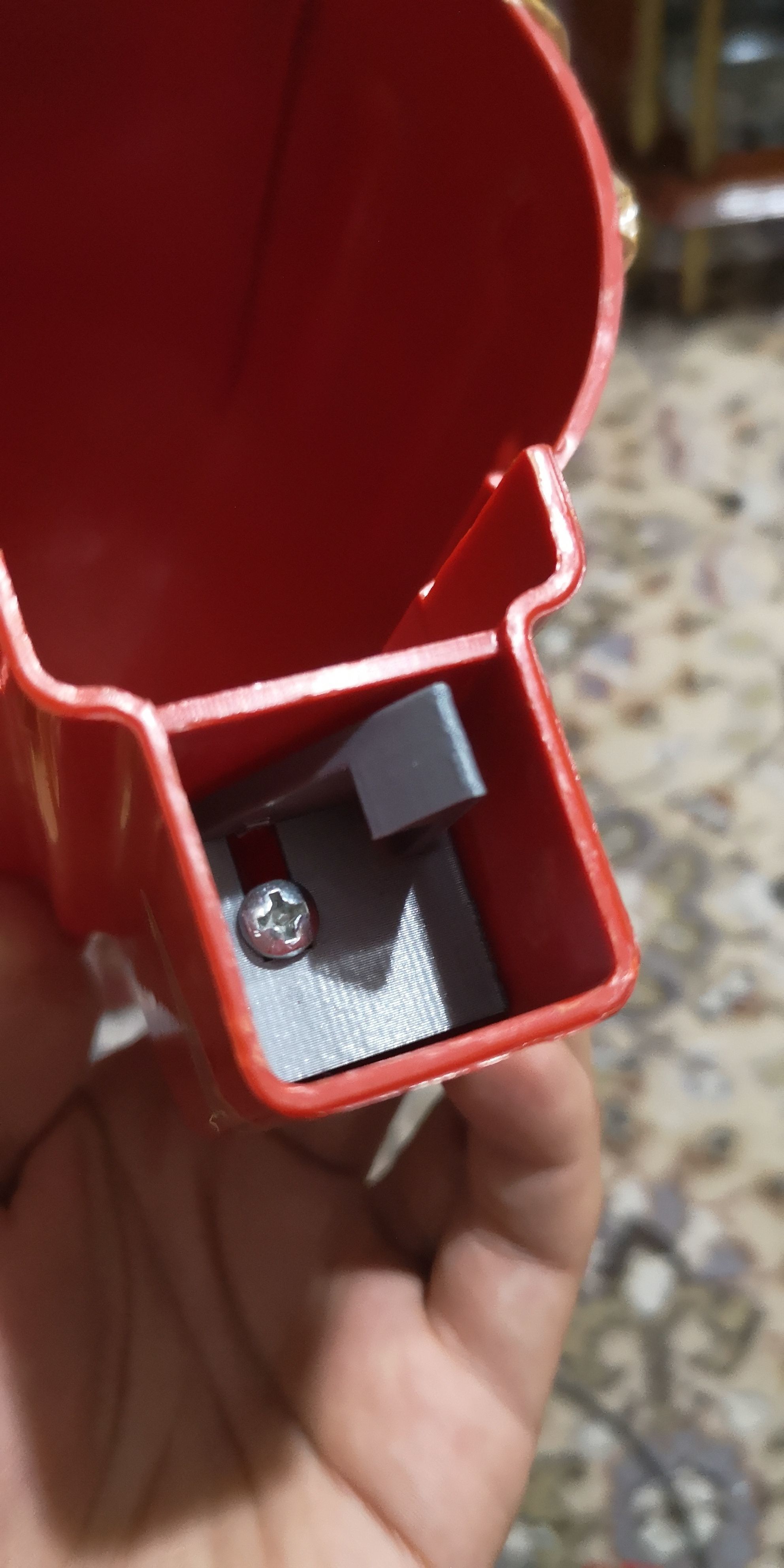 Fantom upright vacuum cleaner lock  3D print model_3