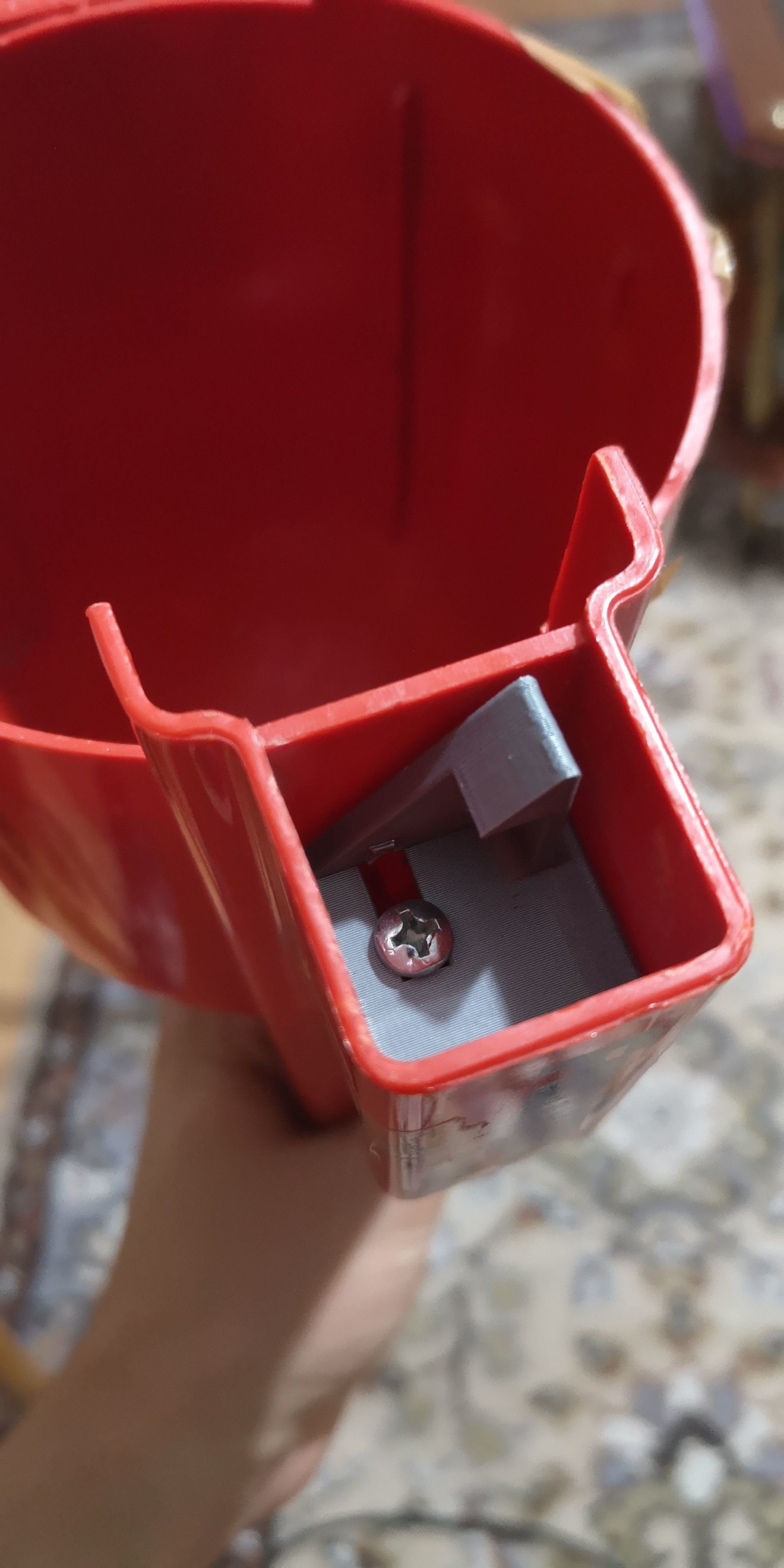 Fantom upright vacuum cleaner lock  3D print model_4