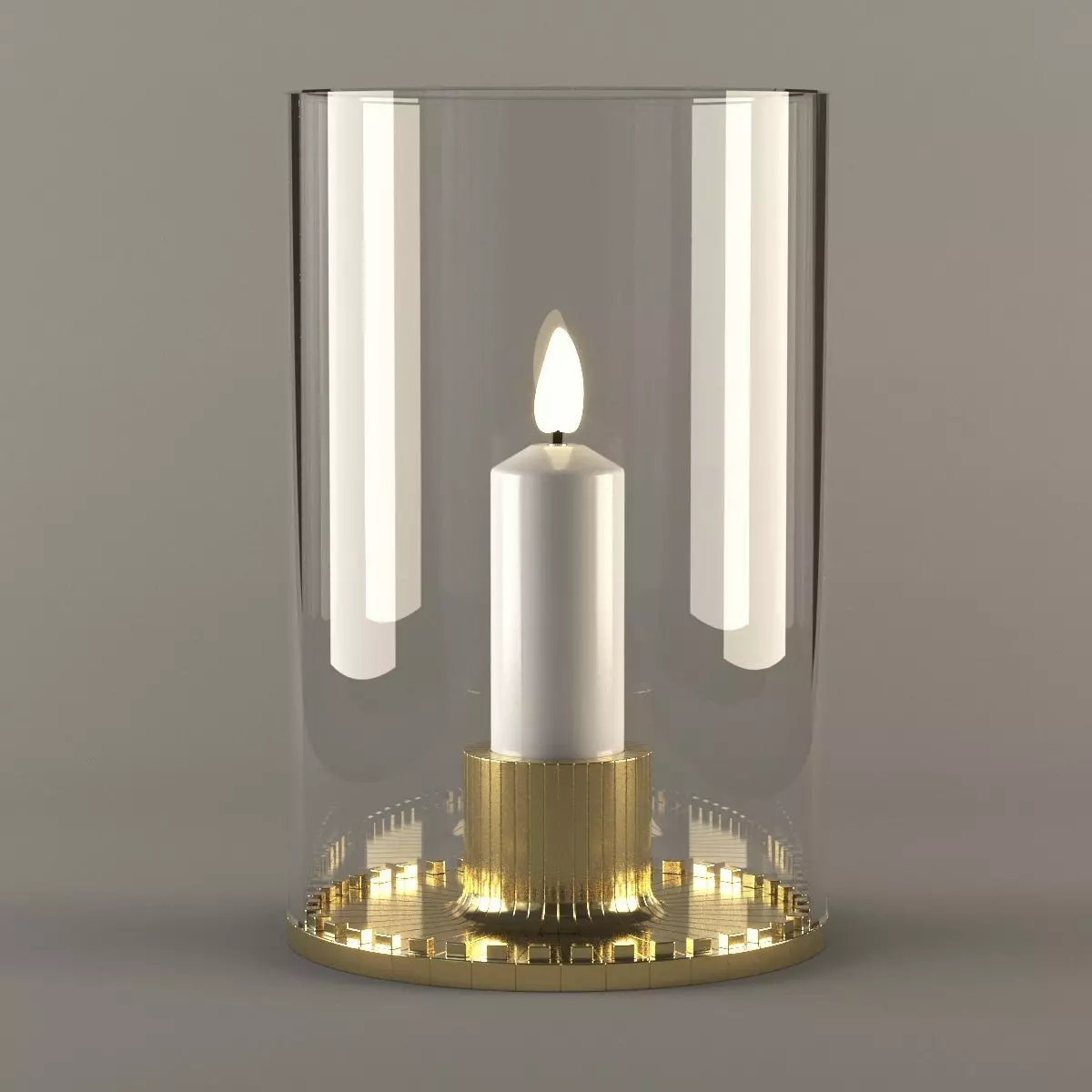 Candle Holder 02 3D model_0