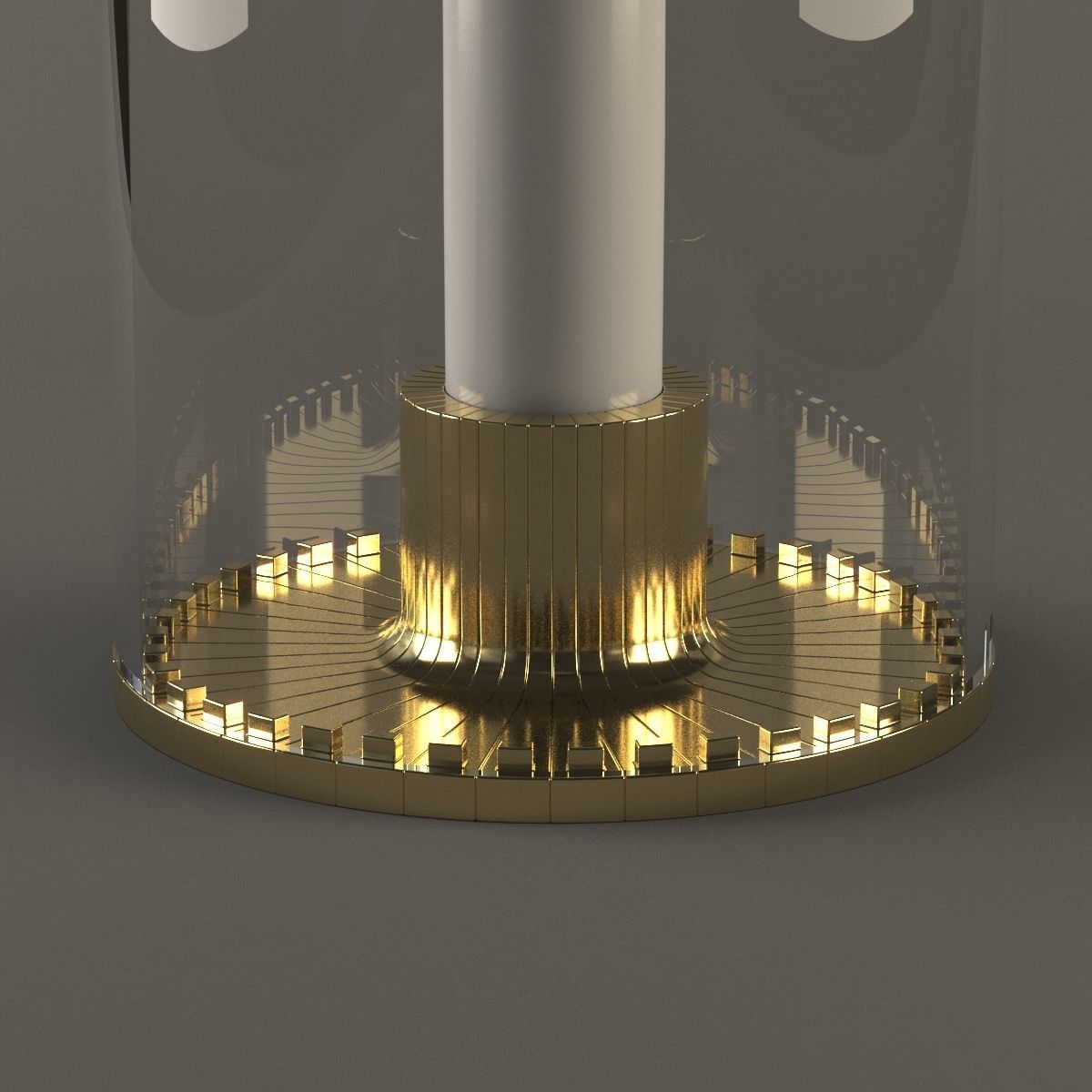 Candle Holder 02 3D model_3