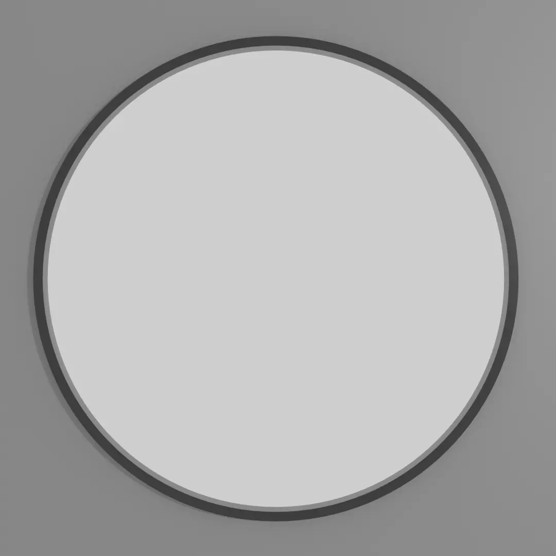 Round Mirror Free Free 3D model_0