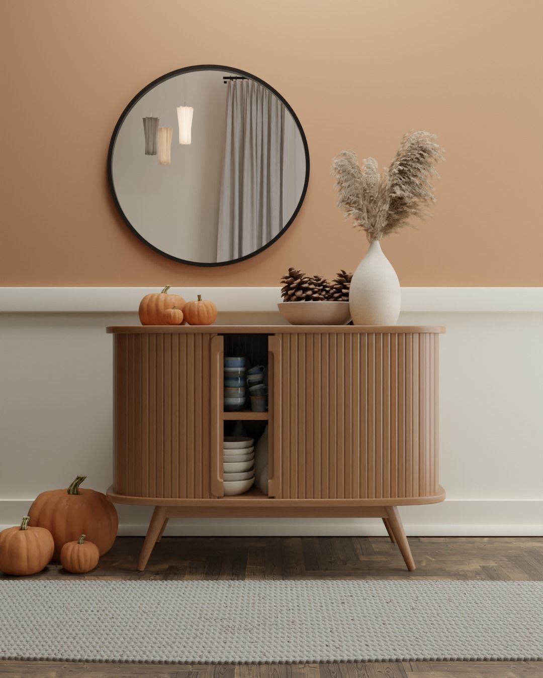 Round Mirror Free Free 3D model_1