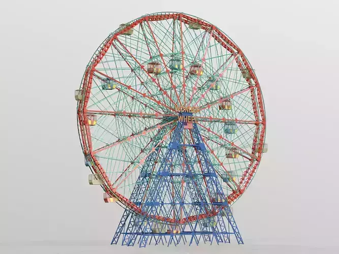 Denos Wonder Wheel Coney Island Carousel