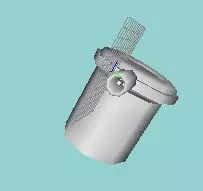 gun tower Free low-poly 3D model