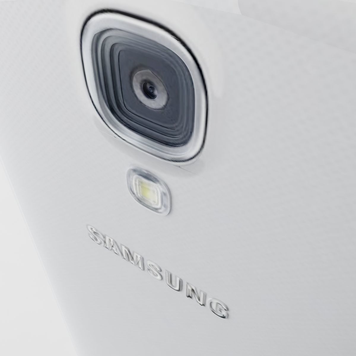 Samsung I9506 Galaxy S4 Black  White 3D model_19