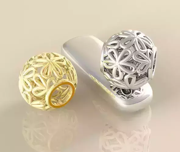 Berloque Flores Aramado Leve Acabamento Martell 20023 3D print model
