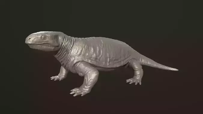 Diadectes sideropelicus 3D print model