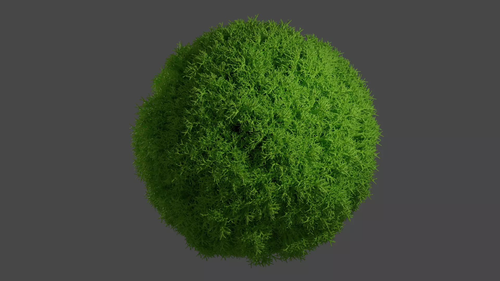 moss deer 3D model_0