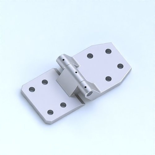 Steel Hinge Free 3D print model