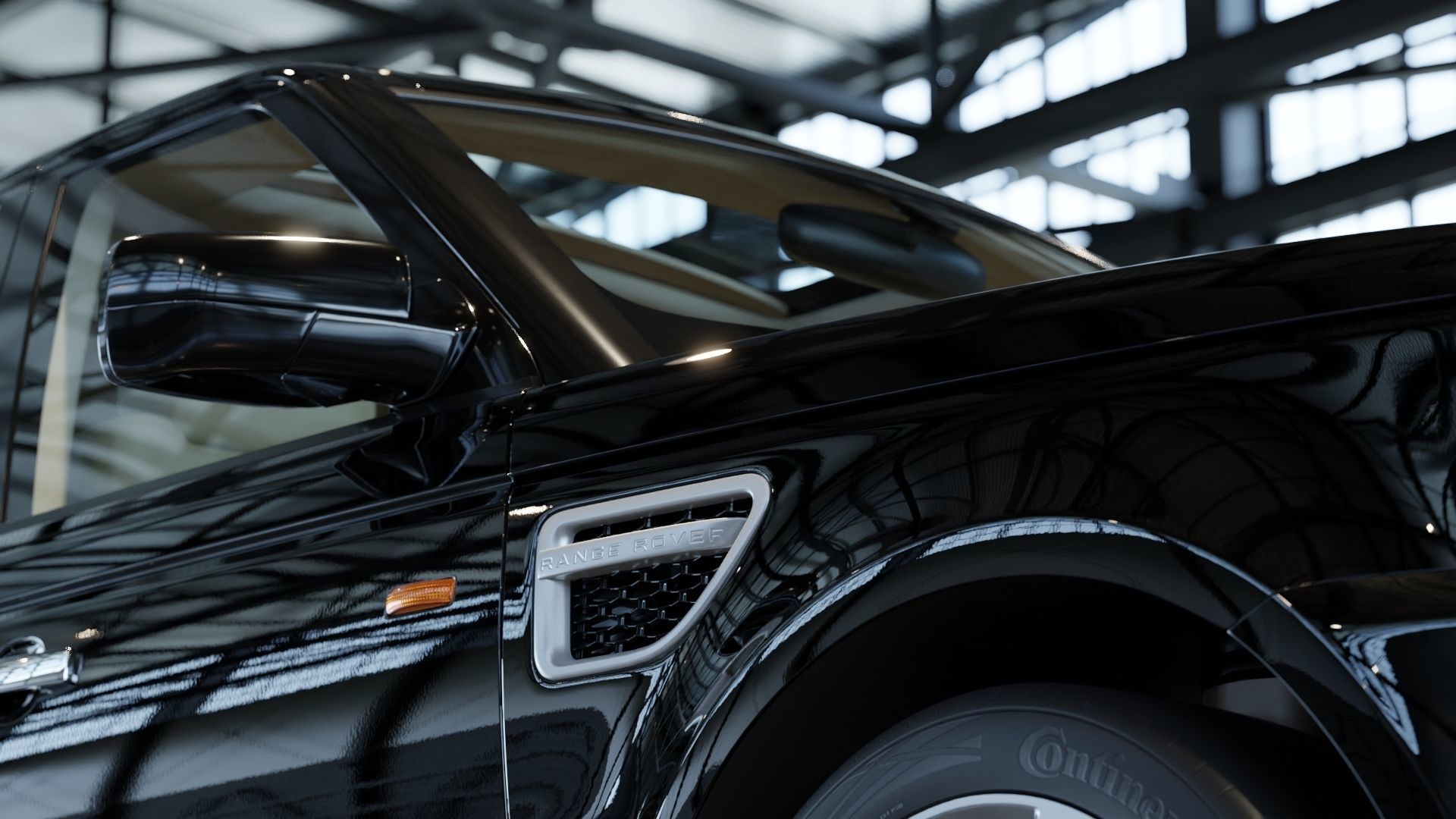 2006 Custom Land Rover Range Rover Sport 3D model_14