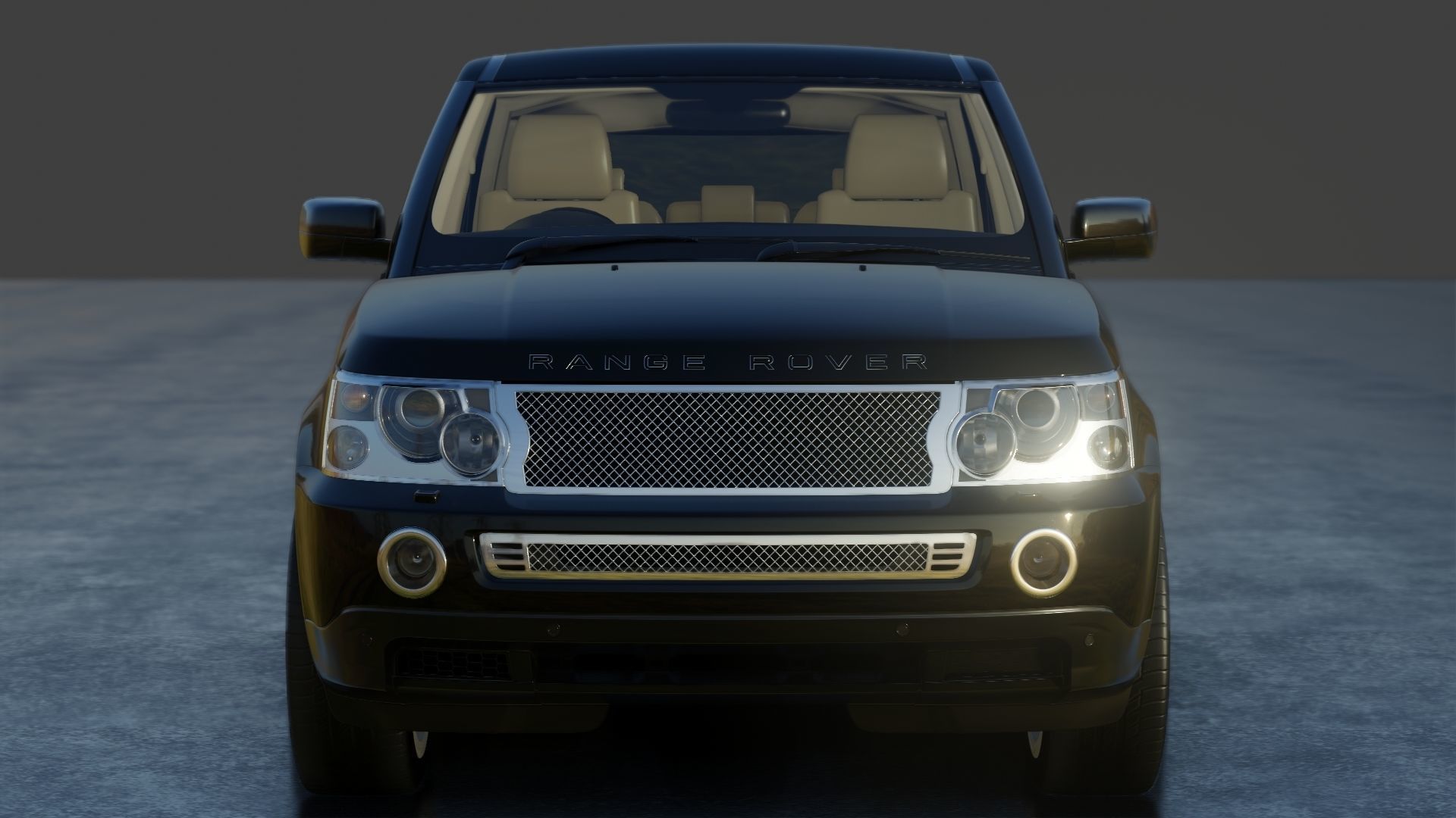 2006 Custom Land Rover Range Rover Sport 3D model_23