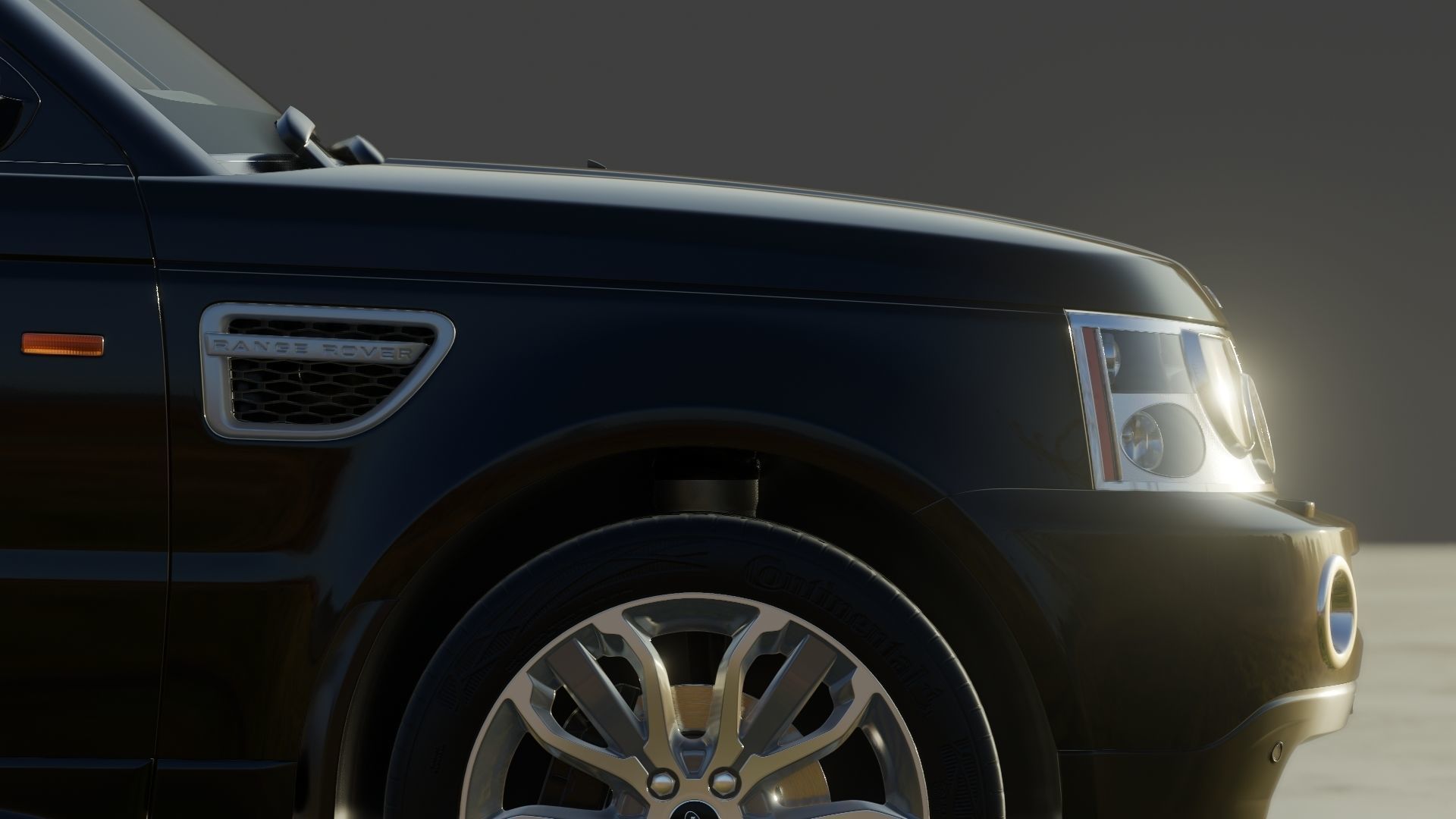 2006 Custom Land Rover Range Rover Sport 3D model_26