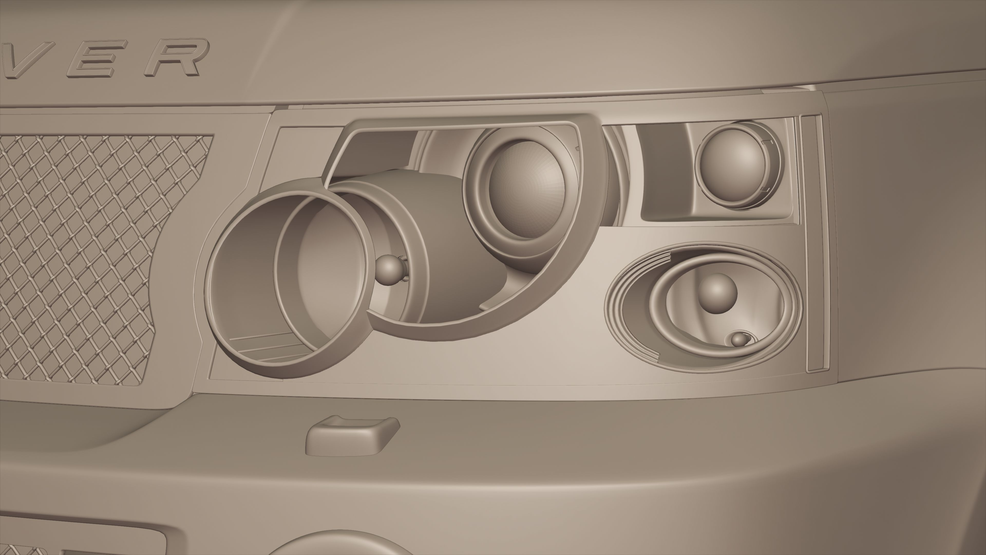 2006 Custom Land Rover Range Rover Sport 3D model_17